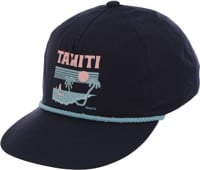 Roark Tahiti Time Classic Snapback Hat - dark navy