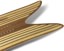 Gentemstick Mid Fish Outline Core Snowboard 2024 - tail