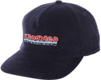Krooked Skateboardin Snapback Hat - navy