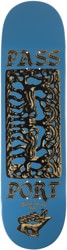 Passport Matlock Bronze Age 8.5 Skateboard Deck - blue